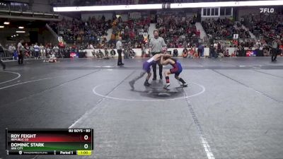 80 lbs Cons. Round 1 - Roy Feight, Republic Co vs Dominic Stark, Ark City