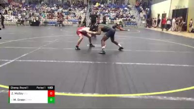 165 lbs Champ. Round 1 - Matthew Green, St. Mary`s Ryken vs Zachary Molloy, St. James School