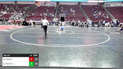 121 lbs Consy Rd Ii - Dominick Canali, Trinity vs Dominic Parenti, La Salle College