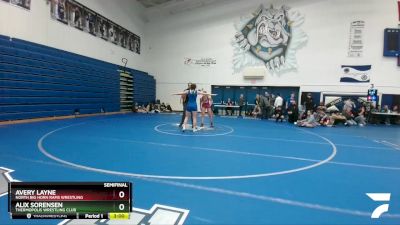 144-152 lbs Semifinal - Avery Layne, North Big Horn Rams Wrestling vs Alix Sorensen, Thermopolis Wrestling Club