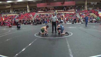 110 lbs Round 4 - Luke Harvison, Carroll Wrestling Club vs Barrett Alonzo, Chanute