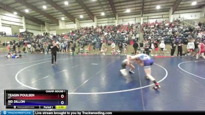 126 lbs Champ. Round 1 - Teagin Poulsen, UT vs Sid Dillon, CO