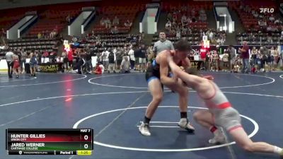 195/220 Round 3 - Jared Werner, Carthage College vs Hunter Gillies, Union City