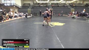 136 lbs Round 4 (8 Team) - Ilee Basaldua, University Of The Ozarks vs Kyla Pattillo, Simpson