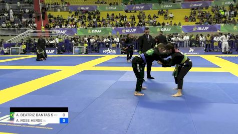 ANA BEATRIZ DANTAS SCHWAB vs ALEXA ROSE HERSE 2024 Brasileiro Jiu-Jitsu IBJJF