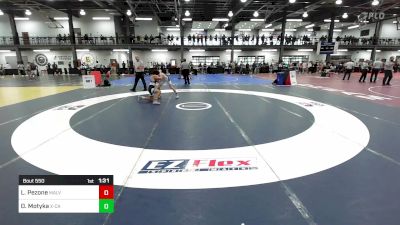 118A lbs Final - Leo Pezone, Malvern Prep vs Davis Motyka, X-calibur