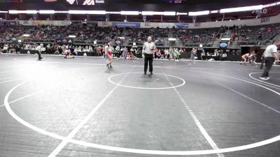 163 lbs Consolation - Austin Callies, Mountain Home Flyers vs Makya Seibel, Belleville Little Devils