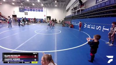 70 lbs Round 3 - Elijah Reynolds, Windy City Wrestlers vs Maddox Horner, Natrona Colts Wrestling Club