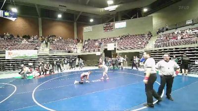 111 lbs 2nd Place Match - Nash Nielsen, North Sevier Wolf Pack vs Kolvin Thompson, Sanderson Wrestling Academy