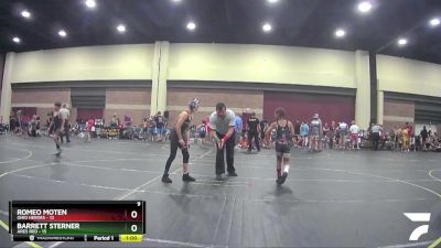 70 lbs Round 2 (6 Team) - Romeo Moten, Ohio Heroes vs Barrett Sterner, ARES Red