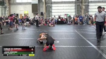 80 lbs Round 3 (6 Team) - Jaxon Sanchez, Daniel Cormier vs Carlos De Cespedes, Warhawks