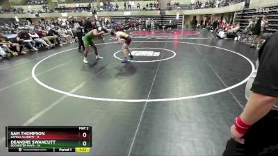 160 lbs Finals (8 Team) - Sam Thompson, Loyola Academy vs Deandre Swancutt, Rochester Mayo