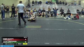 90 lbs Round 5 (6 Team) - Bobby Ruscitti, Illinois Menace vs Lucas Christopher, Michigan Matcats