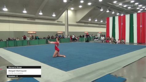 Abigail Wahlquist - Women's Group, Fairfax Gymnastics - 2021 Christmas on the Chesapeake