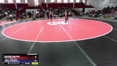 130 lbs Quarterfinal - Cera Philson, Wisconsin Stevens Point vs Salome Walker, North Central (IL)