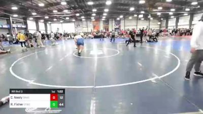 285 lbs Rr Rnd 3 - Carson Neely, Camp Reynolds Wrestling Club vs Ryan Fisher, Shore Thing Surf