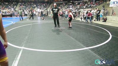 Round Of 16 - Braxton Lemmons, Barnsdall Youth Wrestling vs Harbor Hicks, Vian Wrestling Club