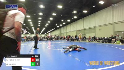 92 lbs Final - Ej Turner Jr, Aggression Legionaries 12u vs Axel Lorg, Shelton Wrestling Academy 12U