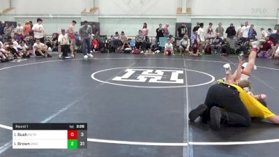 120 lbs Round 1 - Isaiah Bush, Metro All-Stars vs Issac Brown, Ohio Gold 14K