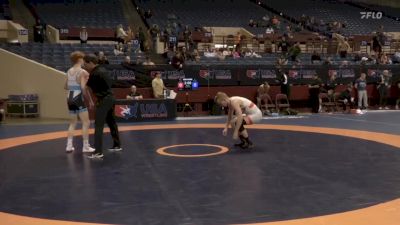 60 lbs Champ. Round 1 - Taylor LaMont, Sunkist Kids Wrestling Club vs Israel Gonzalez, PEAK Wrestling Club