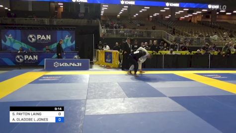 SCOT PAYTON LAING vs ADETUNJI OLADOBE L JONES 2024 Pan Jiu Jitsu IBJJF Championship
