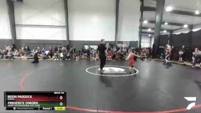 62 lbs Round 3 - Boon Paddock, NWWC vs Frederick Osborn, Askeo International Mat Club