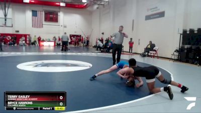 126 lbs Cons. Round 3 - Bryce Hawkins, Columbus North vs Terry Easley, Warren Wrestling Academy