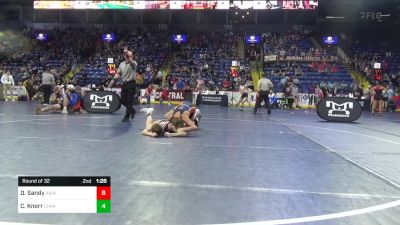 97 lbs Round Of 16 - Gabe Benyo, Hazleton vs Hunter Webster, Council Rock