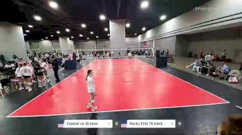 Coastal va 18 dave vs Rocky Elite 18 black - 2021 Mizuno Big South National Qualifier (Courts 1-80)