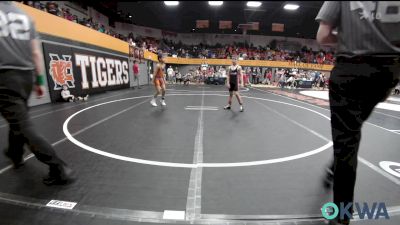 70 lbs Semifinal - Colter Hale, BullTrained vs Able Sanchez, Elgin Wrestling