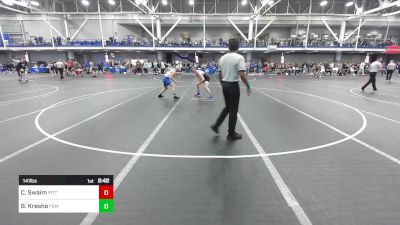 141 lbs Round Of 32 - Connor Swaim, Pittsburgh vs Bryce Kresho, F&M