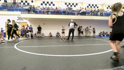 62 lbs Rr Rnd 1 - Claire Prest, Claremore Wrestling Club vs Stella Morris, Broken Arrow Wrestling Club