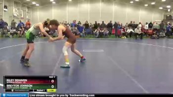 160 lbs Round 5 (6 Team) - Riley Dehaven, Wyoming Brown vs Breyton Johnson, South Dakota Thunder