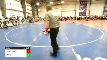 132 lbs Consi Of 8 #2 - Zavian Geronimo, AZ vs Joseph Clem, NY