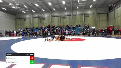 184 lbs Consi Of 16 #1 - Rolando Lira, Cesar Chavez vs Jesus Valdez, Golden Valley