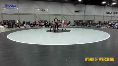 240 lbs Consi Of 4 - Chloe Vawter, Untouchables Girls Pink vs Jessina Smith, OK Supergirls Blue