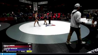 164 lbs Placement (12 Team) - Kalila Shrive, SJWA vs Cynthia Rosales, SCVWA