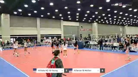 Athlete HQ 18-Young vs Alliance 18 Molten - 2022 JVA World Challenge presented by Nike - Expo Only