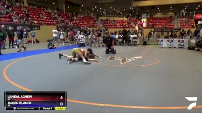 138 lbs Cons. Round 3 - Jameal Agnew, KS vs Hagen Blanck, KS