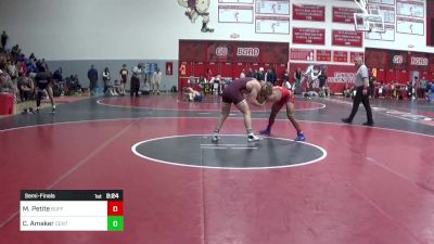 165 lbs Semifinal - Marcus Petite, Buffalo vs Chandler Amaker, Central Michigan