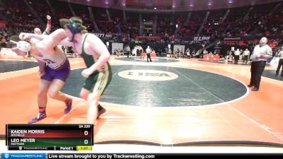 2A 220 lbs Cons. Round 3 - Kaiden Morris, Rochelle vs Leo Meyer, Mattoon