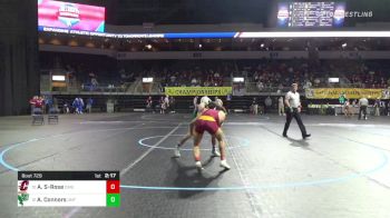 125 lbs Consi Of 8 #2 - Aydan Sturtevant-Rose, Central Michigan WC vs Aiden Connors, North Texas