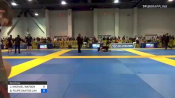 JAKE MICHAEL WATSON vs BRUNO FILIPE SANTOS LIMA 2021 American National IBJJF Jiu-Jitsu Championship