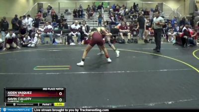 102 lbs Placement (4 Team) - Aiden Vasquez, Grandville vs Gavin Culloty, Clarkston