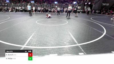 102.5-110.4 lbs Quarterfinal - Addisyn Bunch, Claremore Wrestling Club vs Harley Miller, HURRICANE WRESTLING ACADEMY