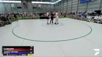 285 lbs Placement Matches (16 Team) - Cj Orchard, Team Oregon vs Damien Couture, TEAM NC