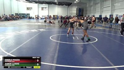 184 lbs Cons. Round 4 - Aaron Llanas, Centenary (NJ) vs Angelo Piazza, Centenary (NJ)