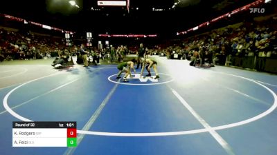 138 lbs Round Of 32 - Kenneth Rodgers, Esperanza (SS) vs Atri Feizi, De La Salle (NC)