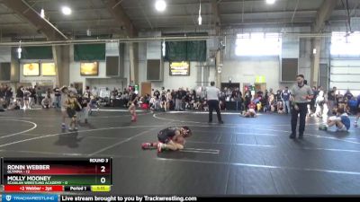 56 lbs Round 3 - Molly Mooney, Scanlan Wrestling Academy vs Ronin Webber, Olympia