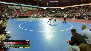 D3-157 lbs Quarterfinal - Tyler Sunday, Clear Lake vs Troy Duellman, Cornell/Gilman/Lk. Holc.
